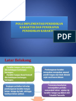 Pola Implementasi Pend Karakter Dan Penerapannya