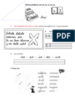 Escribimos Co La Xa, Xe, Xi, Xo, Xu