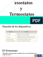 Presostatos y Termostatos