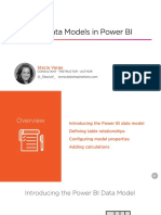 Creating Data Models in Power Bi Slides