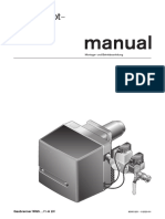 Montage-Und Betriebsanleitung: Gasbrenner WG5 /1-A LN
