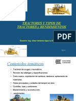 Tractores y tipos: rendimientos y mantenimiento