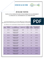 Avis de Vente AO2018 - 1 Octobre (FR)