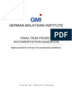 2 - Final Year Project Documentation Guidelines 6th Edition Feb 2020