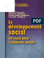 2760514153 Le Developpement Social