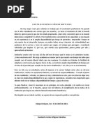 CARTA DE EXPOSICIÓN DE MOTIVOS