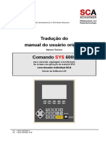 Manual Comando SCA SYS6000