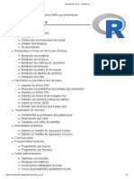 Learning R Programming Language With WikiBook (PDF) (FR)
