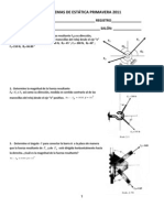 Manual de Problemas de Estatica Prim 2011 Sin