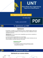 Optimización Por MSR