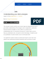 More On Sectors: Understanding Your Site's Energies