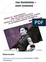 Anarquismo Feminista - Susan Brown (Meme) - La Comadreja Ácrata