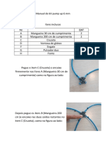 Manual kit pump 6 mm montagem