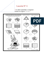 Lección N6 Comparación de Fracciones