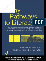 Eve Gregory - Many Pathways To Literacy - Young Children Learning With Siblings, Grandparents, Peers and Communities (2004)