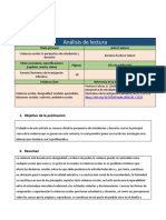 Ficha Lectura Violencia Escolar La Perspectiva de Estudiantes y Docentes