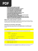 Topics: What Is SQL Loader and What Is It Used For?