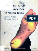  Performance y Arte-Accion en America Latina - Alcazar y fuentes