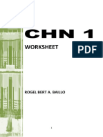 Worksheet CHN 1
