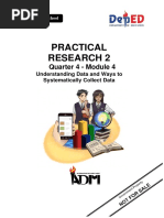 Practical Research 2: Quarter 4 - Module 4