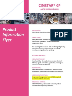 Product Information Flyer: Cimstar® GP