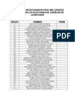 Estudiantes Seleccionados Jurados