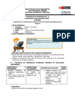 Actividad de Aprendizaje de Matematicas - 18 de Noviembre - Ali