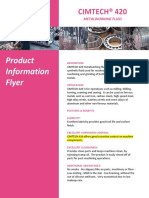 Product Information Flyer: CIMTECH® 420
