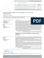 Article in Press: Diagnostic Utility of LDH, CA125 and CYFRA21-1 in Tuberculosis Pleural Effusion