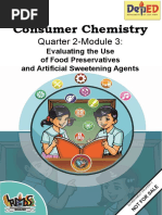 Grade 9 Consumer Chemistry Guide | PDF