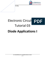 Electronic Circuits I Tut 03