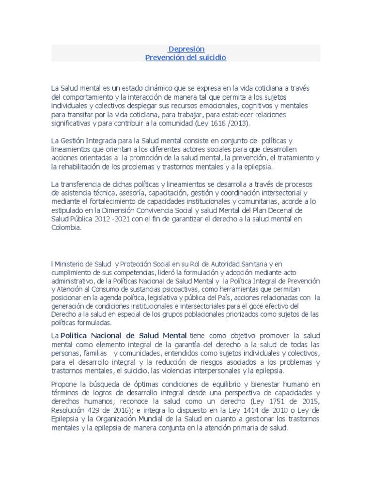 Salud Mental y Adicción a Sustancias | PDF | La dependencia de ...