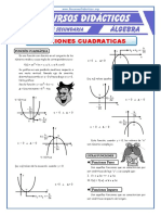 Funciones Cuadráticas para Quinto de Secundaria 1