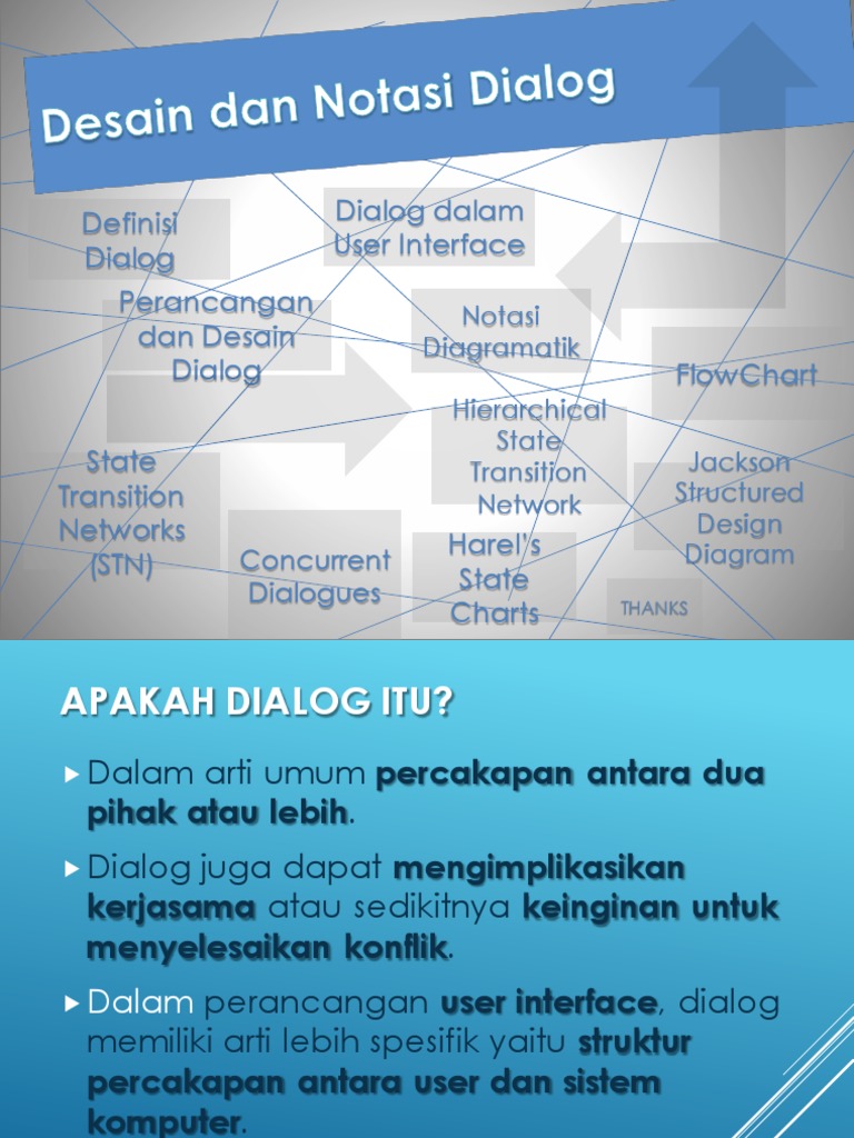 Desain Notasi Dialog dalam IMK | PDF