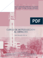 Curso de Introduccion Al Derecho 2008 Jesus Escandon Alomar PDF