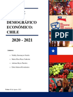 REPORTE SOCIO-DEMOGRAFICO Y ECONÓMICO DE CHILE.