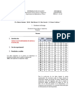 Informe 4 (Fisica 2019-I) Ajustes de Datos Experimetales, Relaciòn Exponencia (Temperatura en Funciòn Del Tiempo) .