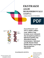 Ekstraksi Asam Deoksiribonukleat - Lindiyani Bahrudin