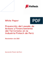 White Paper Compliance PLAFT FINTECH
