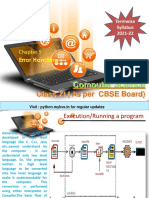 Class XI (As Per CBSE Board) : Computer Science