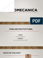 Evalucion de La Postura Trabajo Biomecanica