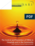 The Control and Prevention of MRSA in Hospitals and in The Community
