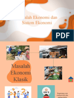 Masalah Ekonomi Dan Sistem Ekonomi