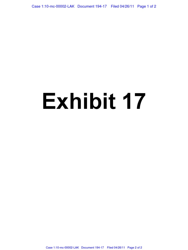 Ex. 17 | PDF