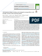 Evaluation and Program Planning: Kayla L. Weston, Barry A. Garst, Edmond P. Bowers, William H. Quinn