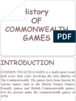 History OF Games: Commonwealth