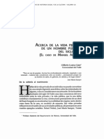 Acerca de La Vida Privada de Un Hombre Publico en El Siglo Xix