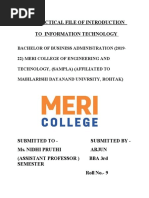 IIT Practical File