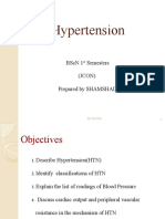Hypertension: BSCN 1 Semesters (Jcon) Prepared by Shamshad