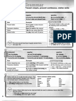 Present Simple, Present Continuous, Stative Verbs